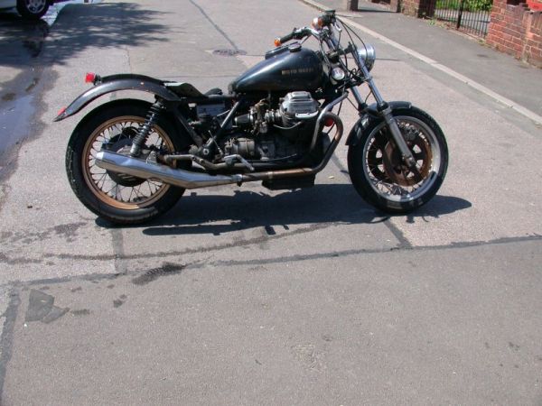 The Guzzi with no name ?